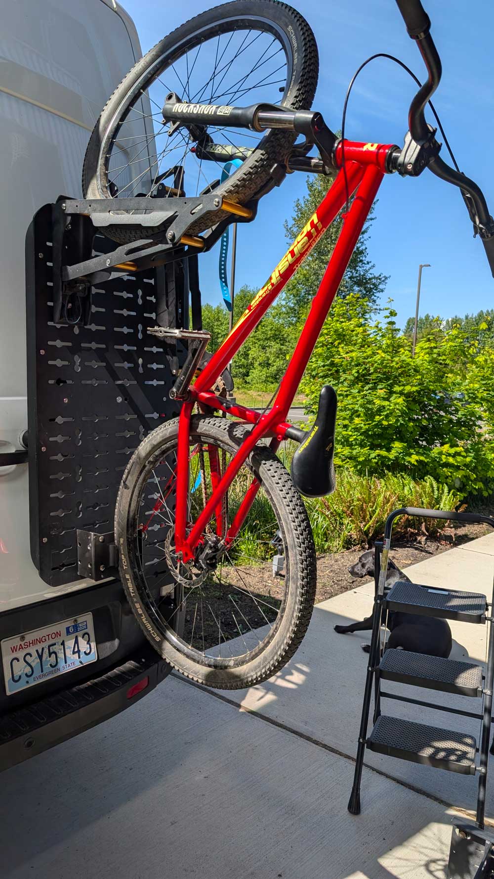 Panel Bike Rack Single